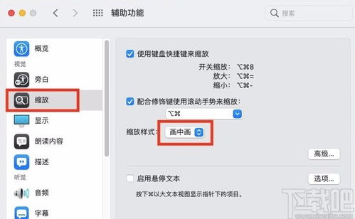 mac系统缩放,轻松提升视觉体验