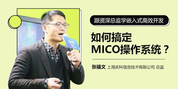 mico系统,中国自主研发的物联网操作系统